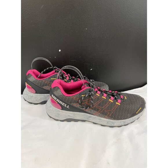 Merrell Fly Strike Women's Black Running Sneakers Size 11 SKU 6210 - Picture 1 of 7